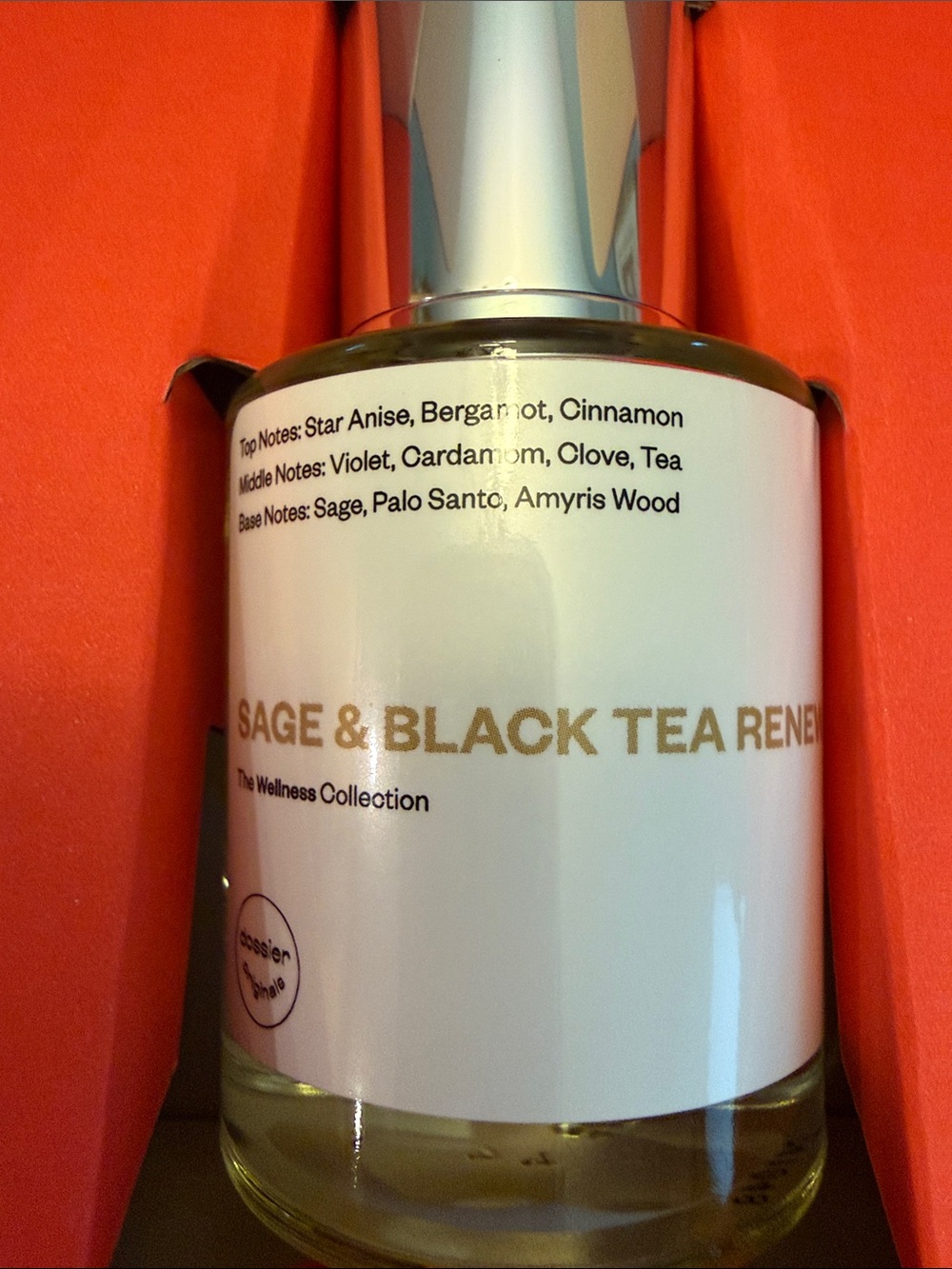 Dossier Sage & Black Tea Renew Fragrance Spray - - Picture 2 of 3